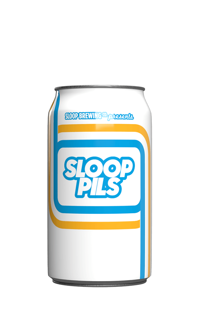 Sloop Pils can
